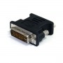 StarTech.com Adattatore DVI a VGA - Cavo Convertitore DVI a VGA - Maschio / Femmina - Nero (DVIVGAMFBK)