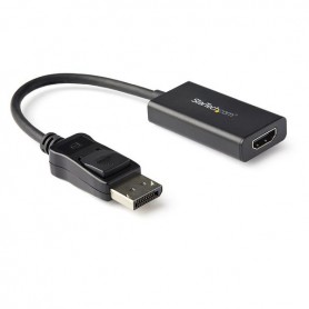 StarTech.com Adattatore DisplayPort a HDMI 4K 60Hz - Convertitore video attivo da DP 1.4 a HDMI 2.0 - Dongle/Cavo a (DP2HD4K60H)