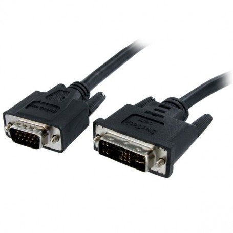 StarTech.com Cavo adattatore monitor DVI a VGA - Cavo Convertitore analogico DVI a VGA - Femmina / Maschio da 15pin (DVIVGAMM2M)