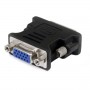 StarTech.com Adattatore DVI a VGA - Cavo Convertitore DVI a VGA - Maschio / Femmina - Nero (DVIVGAMFBK)