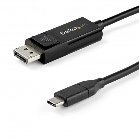 StarTech.com Cavo da USB C a DisplayPort 1.4 da 2m - Cavo 8K 60Hz/4K - Cavo adattatore video bidirezionale da DP  (CDP2DP142MBD)