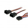 StarTech.com Cavo sdoppiatore per alimentatore ventola 4 pin 12'' - F/M (FAN4SPLIT12)
