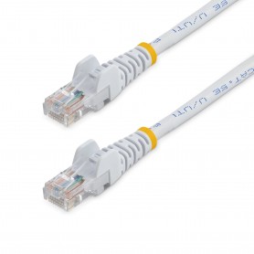 StarTech.com Cavo di Rete da 7m Bianco Cat5e Ethernet RJ45 Antigroviglio (45PAT7MWH)