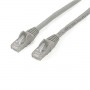 StarTech.com Cavo di rete Cat 6 - Cavo Patch Ethernet Gigabit grigio antigroviglio da 2m (N6PATC2MGR)