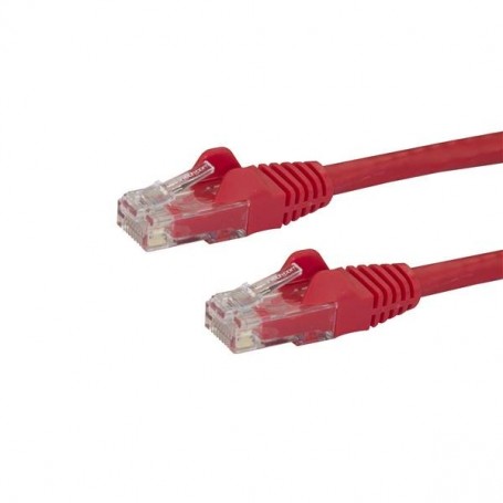 StarTech.com Cavo di rete Cat 6 - Cavo Patch Ethernet Gigabit rosso antigroviglio - 2m (N6PATC2MRD)