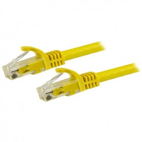 StarTech.com Cavo patch CAT6 1,5 m - Filo di rame al 100% - Connettore antistrappo - Giallo (N6PATC150CMYL)