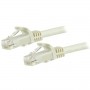 StarTech.com Cavo patch CAT6 1,5 m - Filo di rame al 100% - Connettore antistrappo - Bianco (N6PATC150CMWH)