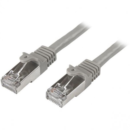 StarTech.com Cavo di rete Cat6 Ethernet Gigabit - Cavo Patch RJ45 SFTP da 1 m - Grigio (N6SPAT1MGR)