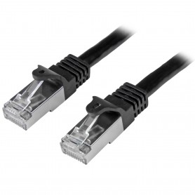 StarTech.com N6SPAT3MBK cavo di rete Nero 3 m Cat6 SF/UTP (S-FTP) (N6SPAT3MBK)