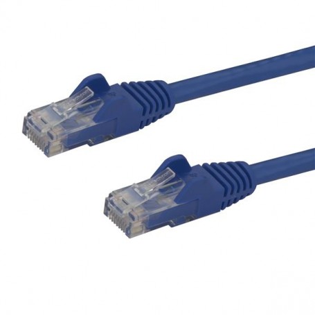 StarTech.com Cavo patch antigroviglio UTP RJ45 Cat6 Gigabit blu 10m - Cavo patch 10 m (N6PATC10MBL)