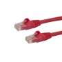 StarTech.com N6PATC10MRD cavo di rete Rosso 10 m Cat6 U/UTP (UTP) (N6PATC10MRD)