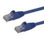 StarTech.com Cavo patch antigroviglio UTP RJ45 Cat6 Gigabit blu 7m - Cavo patch 7 m (N6PATC7MBL)