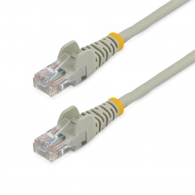 StarTech.com Cavo di Rete da 7m Grigio Cat5e Ethernet RJ45 Antigroviglio (45PAT7MGR)