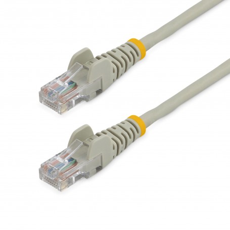 StarTech.com Cavo di Rete da 7m Grigio Cat5e Ethernet RJ45 Antigroviglio (45PAT7MGR)