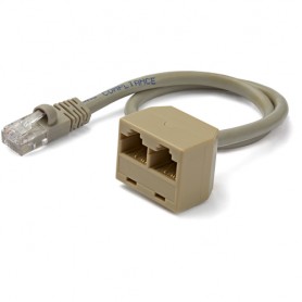 StarTech.com Cavo Adattatore sdoppiatore RJ45 2 a 1 - F/M (RJ45SPLITTER)