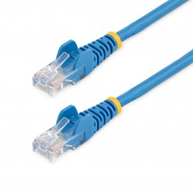 StarTech.com Cavo di rete CAT 5e - Cavo Patch Ethernet RJ45 UTP Blu da 1m antigroviglio (45PAT1MBL)