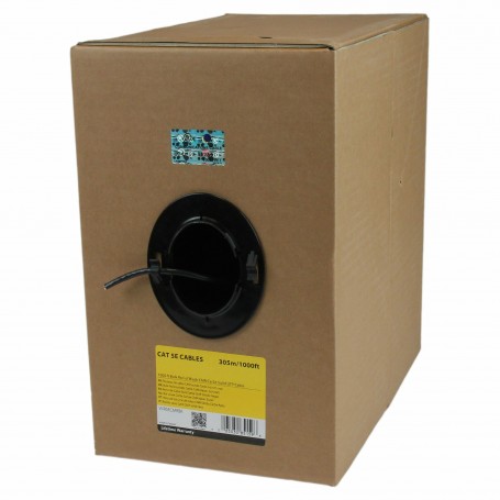 MATASSA CAVI RETE LAN CAT5E 305M (WIR5ECMRBK)