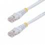 StarTech.com Cavo patch UTP Cat5e RJ45 modellato bianco da 15 m Cat 5e - Cavo patch da 15 m (M45PAT15MWH)