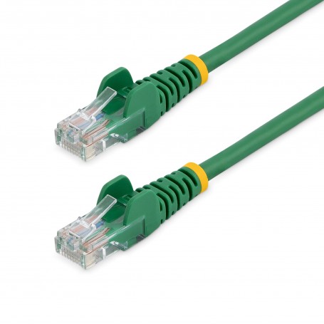 StarTech.com Cavo di rete CAT 5e - Cavo Patch Ethernet RJ45 UTP Verde da 1m antigroviglio (45PAT1MGN)