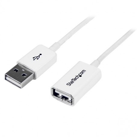 StarTech.com Cavo di prolunga USB 2.0 da 1 m A ad A - M/F, colore bianco (USBEXTPAA1MW)