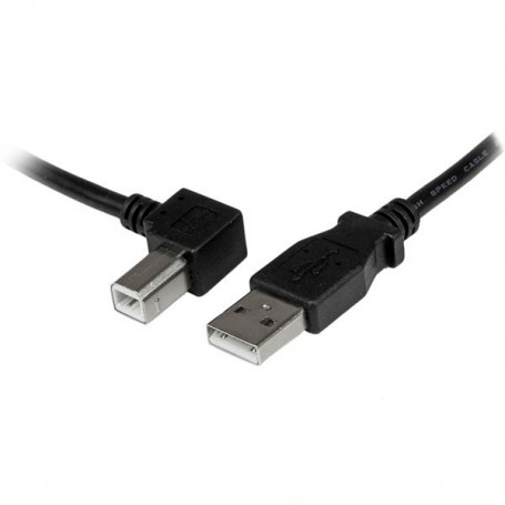StarTech.com Cavo USB 2.0 A a B con angolare sinistro 2 m - M/M (USBAB2ML)
