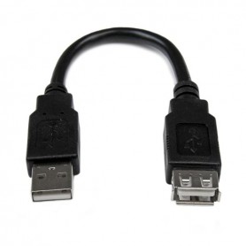 StarTech.com Cavo adattatore di prolunga USB 2.0 da 15 cm A ad A - M/F (USBEXTAA6IN)