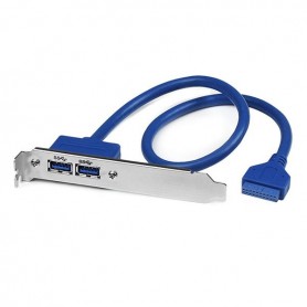 StarTech.com Adattatore piastra slot USB 3.0 A femmina 2 porte (USB3SPLATE)