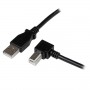 StarTech.com Cavo USB 2.0 A a B con angolare destro da 3 m - M/M (USBAB3MR)