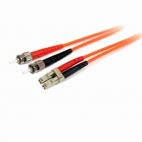 StarTech.com Cavo patch duplex in fibra multimodale 62,5/125 2 m LC - ST (FIBLCST2)