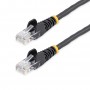 StarTech.com Cavo di Rete da 7m Nero Cat5e Ethernet RJ45 Antigroviglio (45PAT7MBK)