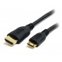 StarTech.com Cavo HDMI ad alta velocità 2m con Ethernet - HDMI a Mini HDMI - M/M (HDACMM2M)