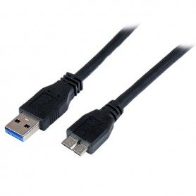 StarTech.com Cavo USB 3.0 SuperSpeed certificato A a Micro B da 1 m - M/M (USB3CAUB1M)