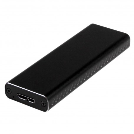 StarTech.com Box Alloggio USB 3.0 esterno per SSD SATA M.2 - Convertitore NGFF di unità SSD con UASP (SM2NGFFMBU33)