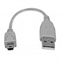 StarTech.com Cavo mini USB 2.0 15 cm - A a mini B (USB2HABM6IN)