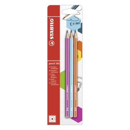 STABILO Pencil 160 HB 3 pz (B-50247-10)
