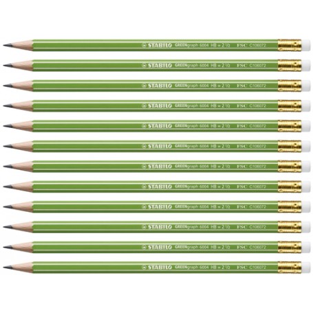 STABILO GREENgraph HB 12 pz (6004/HB)