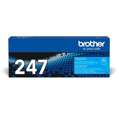 Brother TN-247C cartuccia toner 1 pz Originale Ciano (TN247C)
