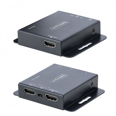 StarTech.com HDMI Extender via Ethernet 4K 30Hz/40m o 1080p/70m, Kit Extender HDMI via CAT6/CAT5, Estensione HDMI su IP con Powe