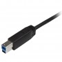 StarTech.com USB315CB2M cavo USB 2 m USB 3.2 Gen 1 (3.1 Gen 1) USB C USB B Nero (USB315CB2M)