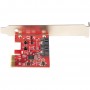 StarTech.com Scheda PCIe SATA - Scheda di Espansione PCIe SATA 2 Porte 6Gbps - Profilo Alto/Basso - Contr (2P6GR-PCIE-SATA-CARD)
