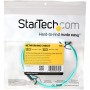 StarTech.com Cavo di rete patch Duplex in fibra ottica multimodale LSZH 50/125 da 10 Gb 1m LC-LC - acqua (A50FBLCLC1)