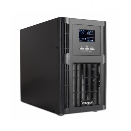 Vultech GS-3KVAS REV. 2.4 gruppo di continuità (UPS) Doppia conversione (online) 3 kVA 3000 W 3 presa(e) AC (GS-3KVAS REV. 2.4)