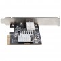 StarTech.com Scheda di Rete PCIe SFP+ 10G - Adattatore Ethernet con Porta SFP+, NIC PCIe Fibra Ottica 10Gigabit - SF (PEX10GSFP)