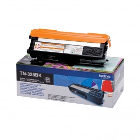 Brother TN-328BK cartuccia toner 1 pz Originale Nero (TN328BK)