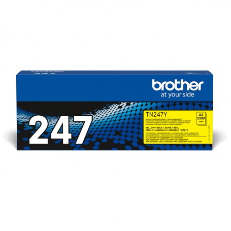 Brother TN-247Y cartuccia toner 1 pz Originale Giallo (TN247Y)