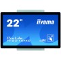 iiyama ProLite TF2215MC-B2 Monitor PC 54,6 cm (21.5") 1920 x 1080 Pixel Full HD LED Touch screen Multi utente Nero