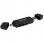 StarTech.com Lettore/Scrittore USB 3.0 per Schede Memoria SD e microSD - USB-C e USB-A (SDMSDRWU3AC)