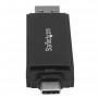StarTech.com Lettore/Scrittore USB 3.0 per Schede Memoria SD e microSD - USB-C e USB-A (SDMSDRWU3AC)