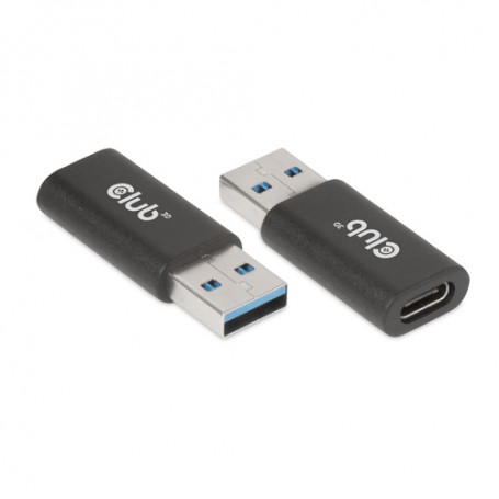 CLUB3D CAC-1525 adattatore per inversione del genere dei cavi USB A USB TYPE C Nero (CAC-1525)