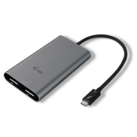i-tec Video adattatore Thunderbolt 3 Dual DP (TB3DUAL4KDP)